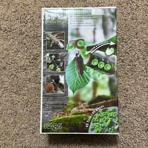 HABA Terra Kids Connectors Backyard Nature Craft Kit ENGINEERING Toy Montessori